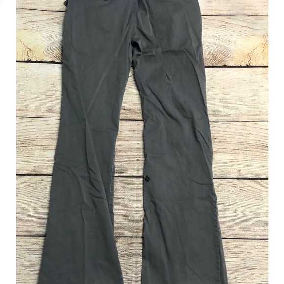 Volcom Khaki Gray Pants size 1 - Picture 5 of 5